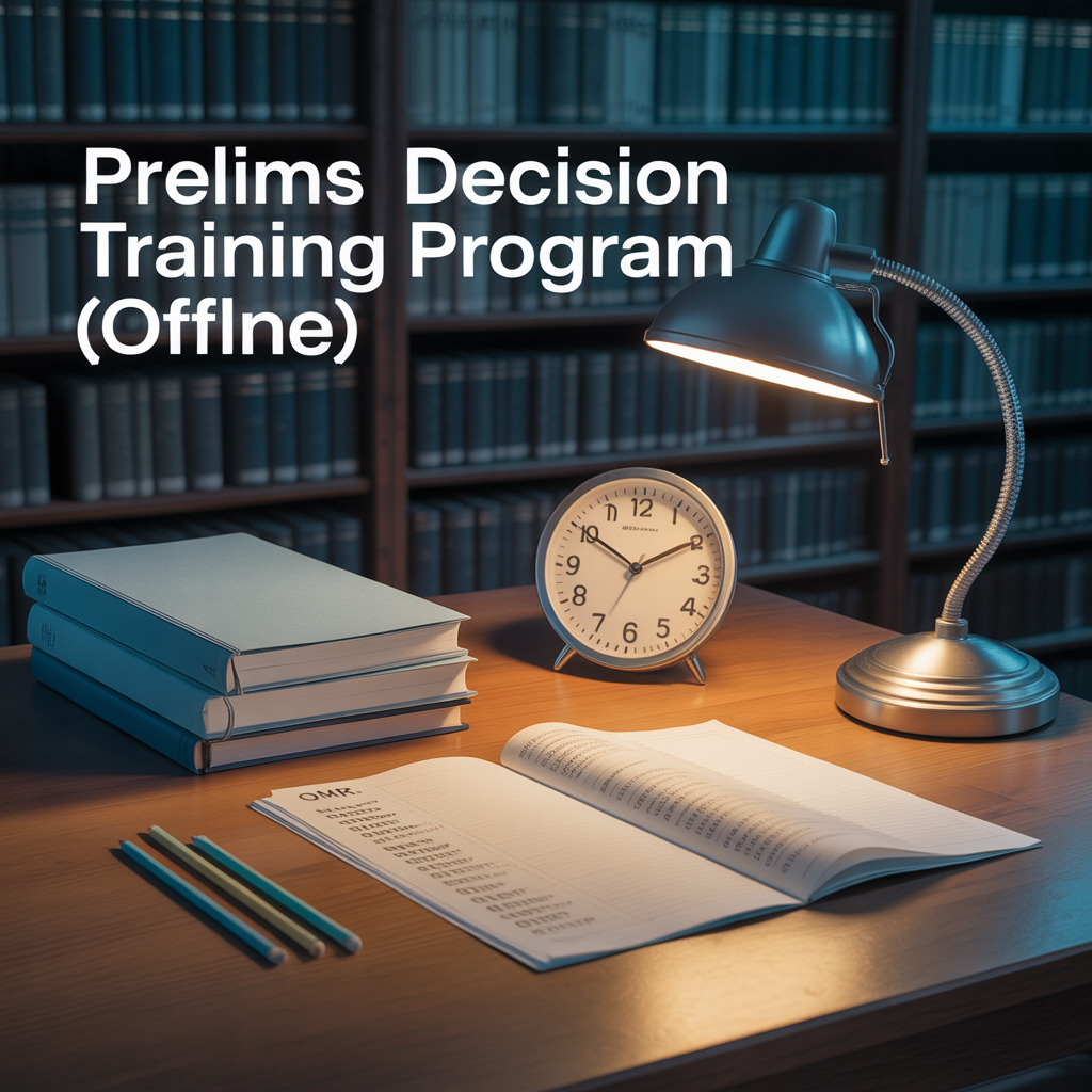 Prelims Decision Training Program – Offline